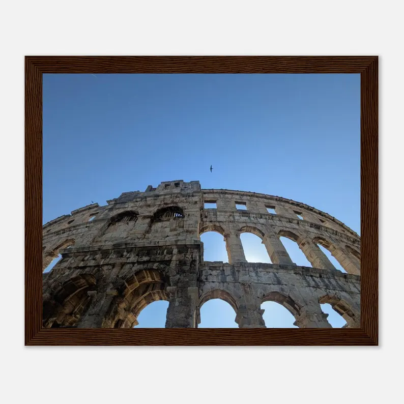 Pula Arena, framed print